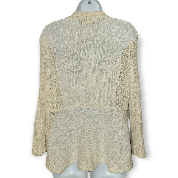 Eileen Fisher lightweight draped cardigan - Picture 4 of 7